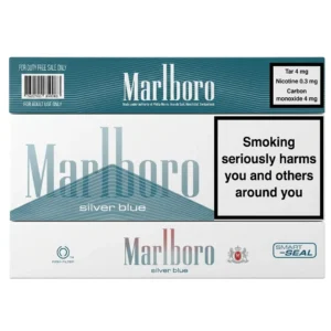 Marlboro Silver Blue Cigarettes – Light Smooth Blend UAE